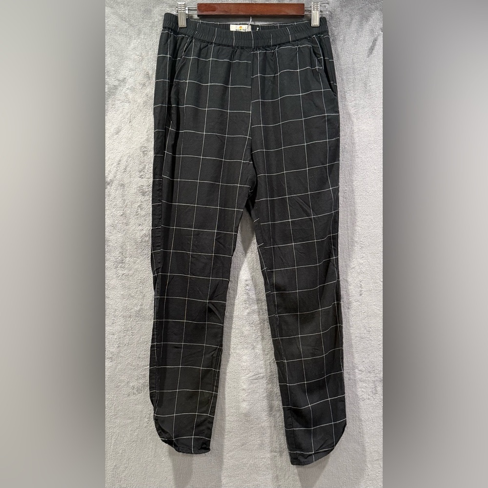 Marine Layer Alisson Pant Pull on Striped Elastic Waist Women’s Size Small
